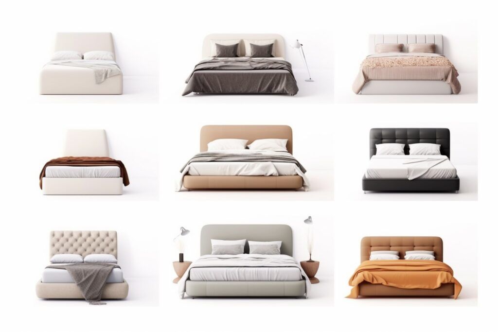 various styles of beds