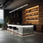 Elevate Your Space: Customized Restaurant Bar Counters for Unique Ambiances-4