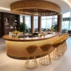 Elevate Your Space: Customized Restaurant Bar Counters for Unique Ambiances-3