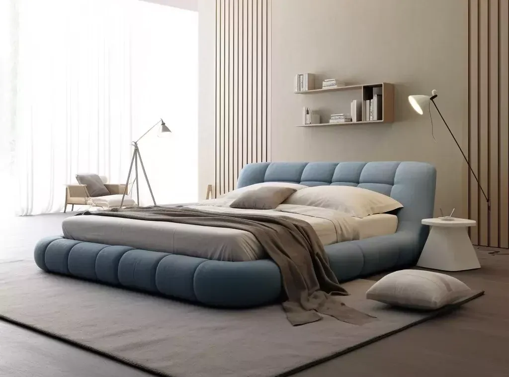 Modern Upholstered Custom Bedroom Bed