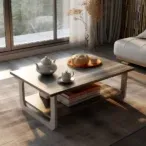 Contemporary Hotel Bedroom Coffee Table Collection - Elegance in Every Detail-1
