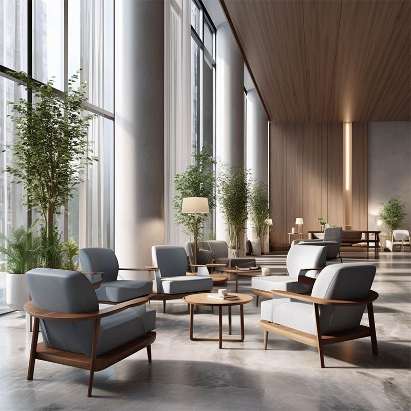 contemporary lobby furniture for hotels