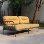 Premium Rattan Hotel Outdoor Sofas: Modular Design with Weather-Resistant Cushions-1