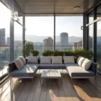 Premium Rattan Hotel Outdoor Sofas: Modular Design with Weather-Resistant Cushions-5
