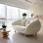 Luxury Living Room Loveseats - Rich Velvet Upholstery, Tufted Backrest, Elegant blue-2