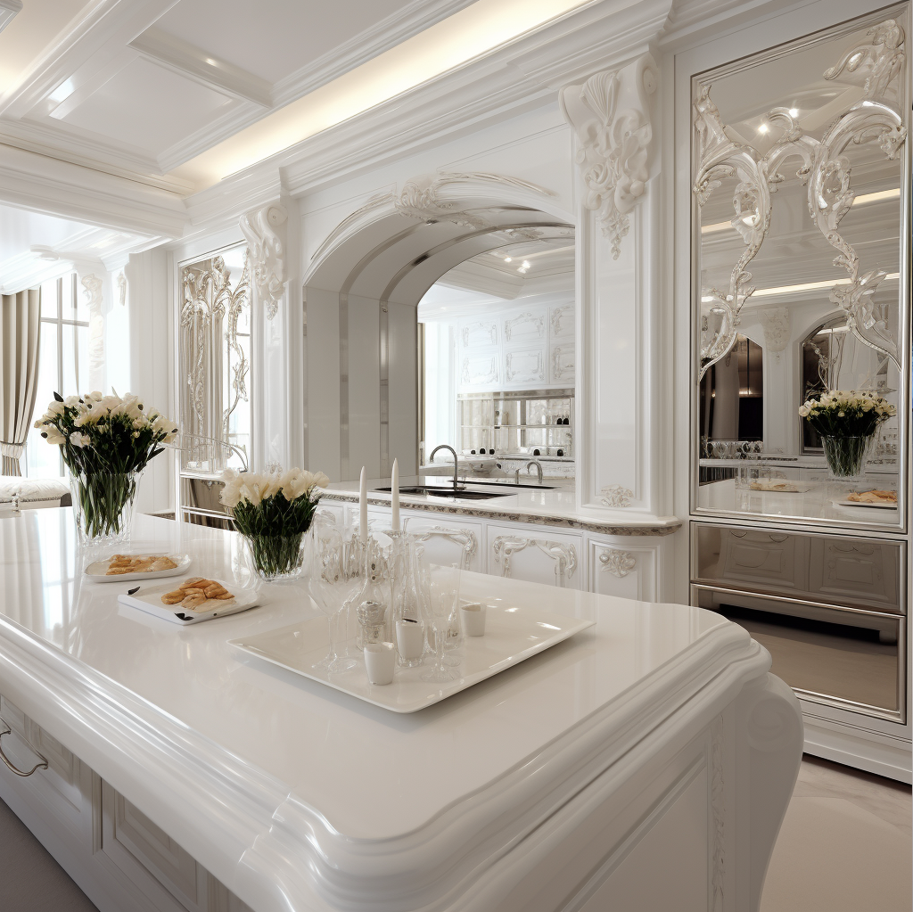 Luxury Kitchen Cabinets Exudes Sophistication And Romance